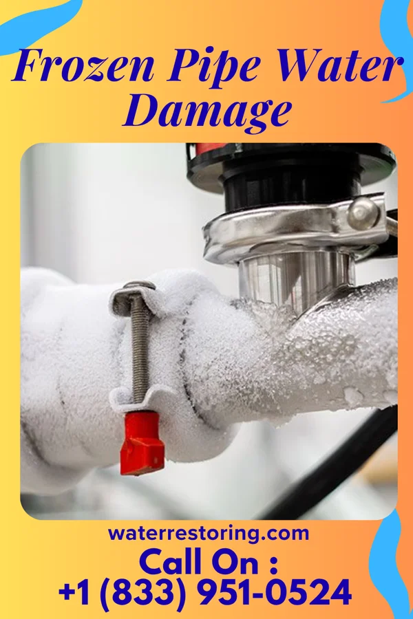 Frozen Pipe Water Damage in Mier, IN